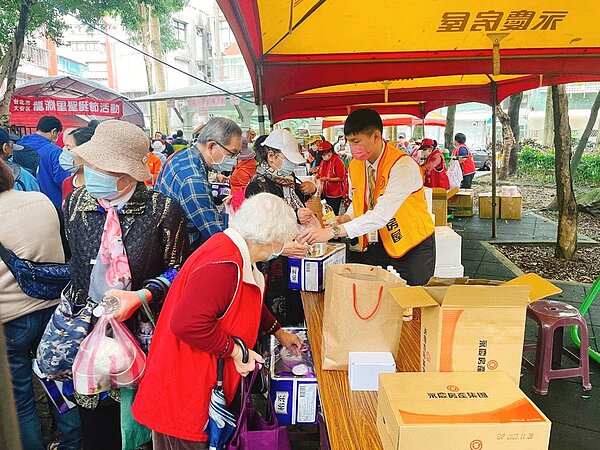 龍淵里聖誕活動圓滿落幕。（圖／大安樂生活Ｘ有你有我）