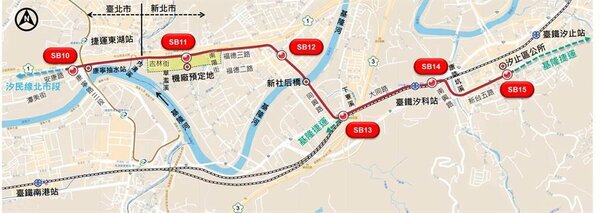 汐東捷運獲行政院核定，讓汐止人等待20年的捷運能夠成真。（捷運局提供）