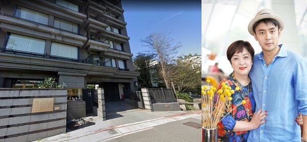 74歲金馬影后甄珍想賣掉台北豪宅「圓山仰望」。圖／截自甄珍臉書、Google Map