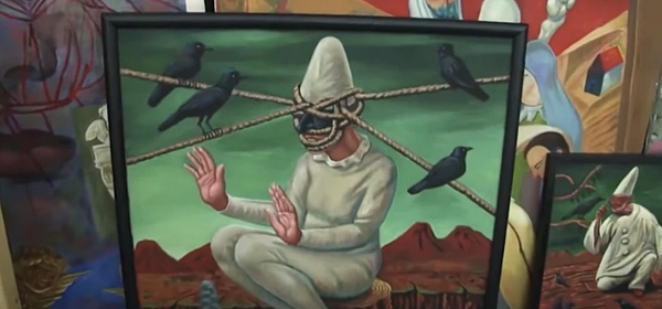 美國男子達瑞參與廢棄倉庫競標時,以3,000英鎊(約台幣11萬)標下一間老舊倉庫,沒想到竟是一個高價值的寶庫,他在裡面發現價值高達25萬英鎊的(約台幣920萬)的藝術品。圖擷自thesun