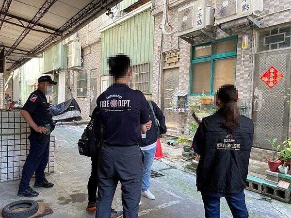 觀旅局已將日租套房等非法旅宿列入市府專案取締重點對象。圖/台中市府提供