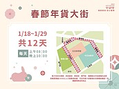 新竹市年貨大街睽違4年回來了！這6天消費滿2000換精美好禮