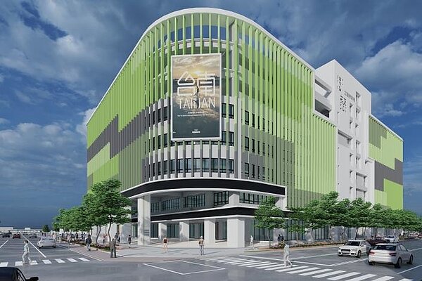 臺南市東區林森圖書館及行政機關辦公廳舍附設之多目標立體停車場新建工程舉行開工動土,預計提供汽車停車位545席,機車停車位857席。圖/台南市政府提供