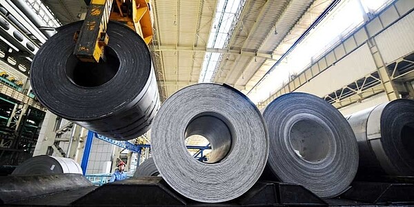 鋼鐵示意圖。圖/中時報系資料照片