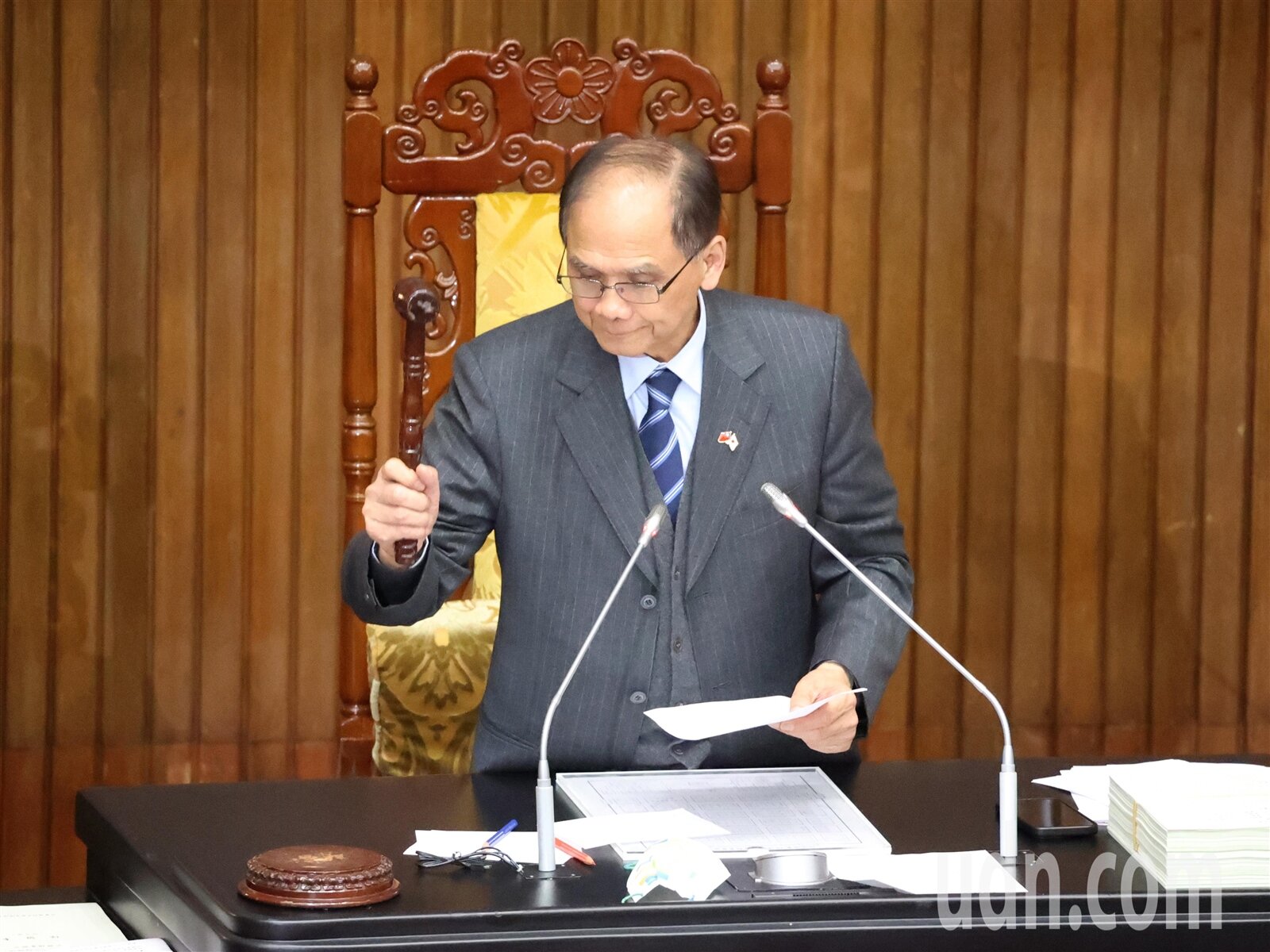 立法院昨(19)日三讀通過112年度中央政府總預算。本報系資料庫