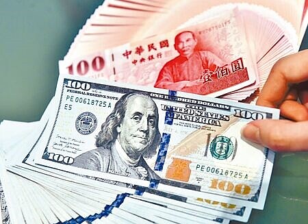 市場對美元利率見頂部署,美元不再具利差優勢。(本報資料照)