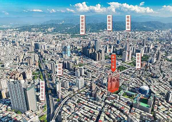雙捷交會!板橋「這公辦都更案」周邊機能超優 板橋福利站公辦都更案基地鄰近致理科技大學,距捷運新埔站約350公尺,沿途商圈發展旺盛,具備優良生活機能。圖/國家住都中心提供