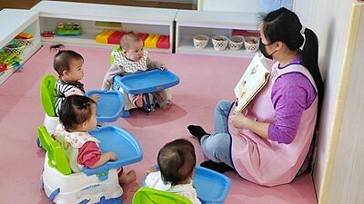 東區家園升級為東區大智國小公托。圖／台中市社會局提供