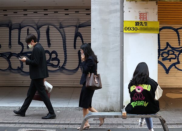 國發會昨(3)日發布2022年12月景氣燈號。記者林澔一/攝影