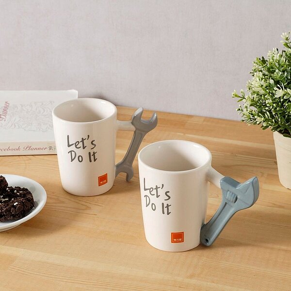 工具造型馬克杯。圖/特力屋提供