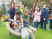汐止康誥坑公園啟用　城堡遊具超夯