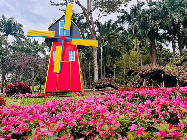 2023士林官邸鬱金香展是花現臺北三部曲中的第二部曲,即將在2/9(四)盛大開幕。圖/北市府提供