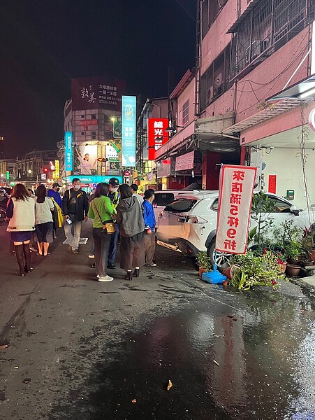 台中市南屯區車禍現場。記者曾健祐／翻攝