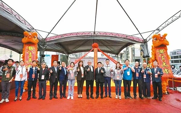 新竹市中雅安居社宅去年10月舉辦動工典禮,近日又引發討論。圖/竹市府提供