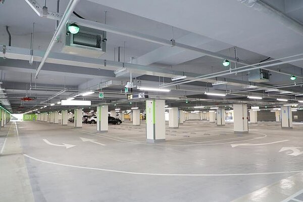 水萍塭地下停車場。圖/南市府提供