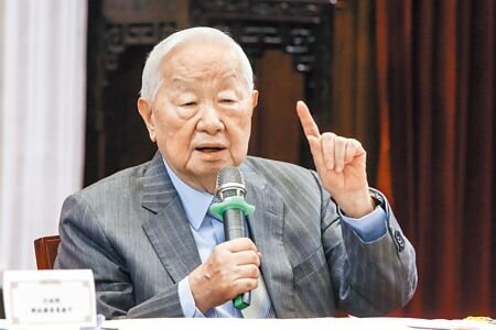 台積電創辦人張忠謀。(鄧博仁攝)