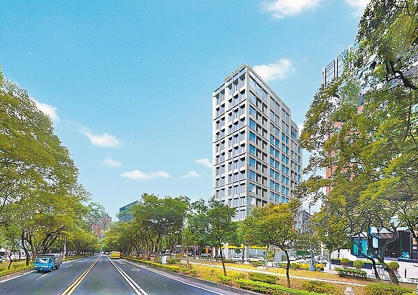 三井不動產集團花園系列飯店「敦化北路(暫)」外觀示意圖。(三井不動產集團提供)