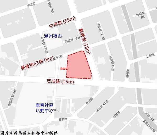 潮州社會住宅「光春好室」。圖／國家住都中心提供	