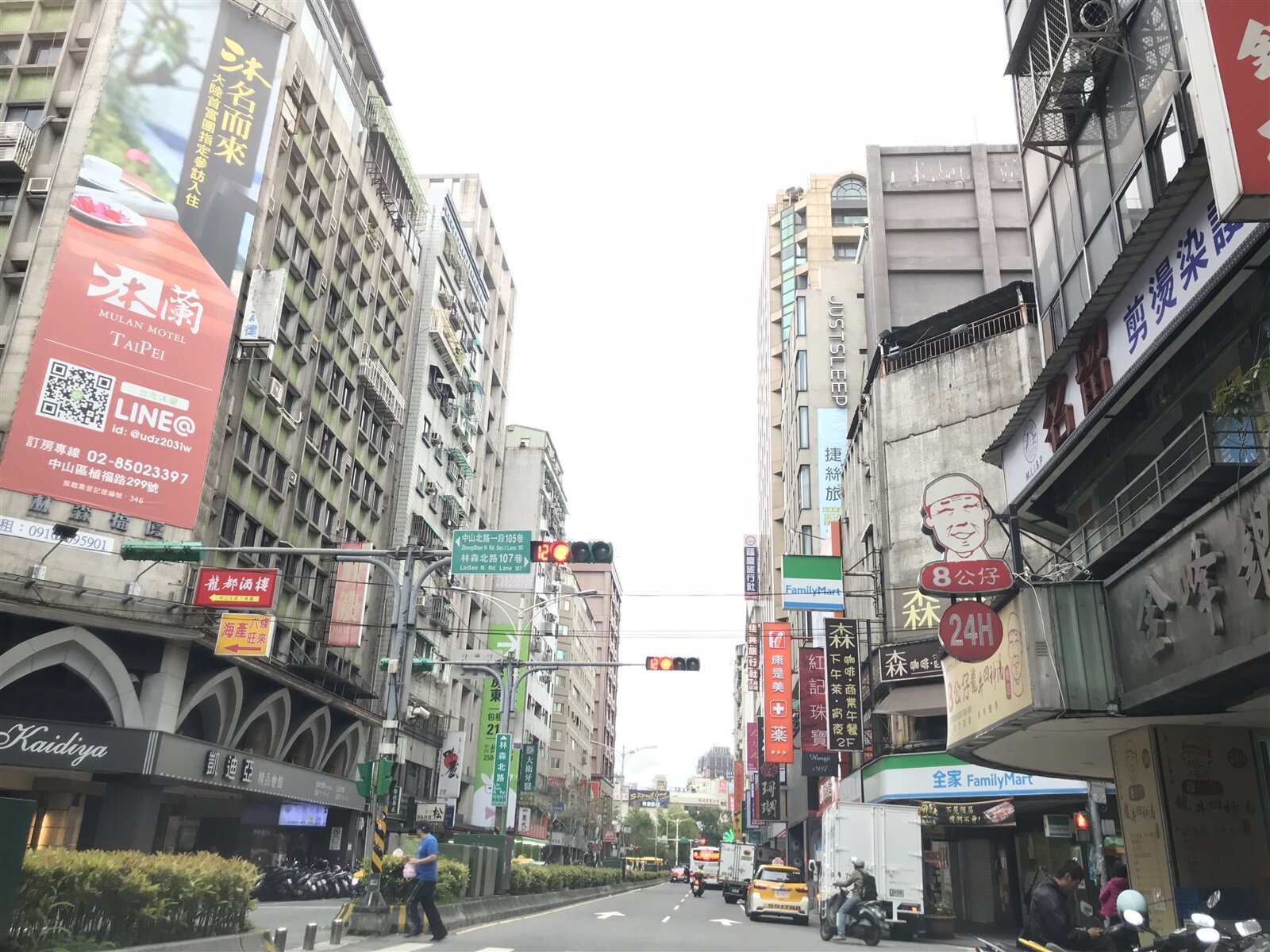 林森北路。記者游智文／攝影 