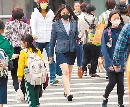 
主計總處17日公布2022年全體受雇員工每人每月經常性薪資平均為4萬4417元，年增2.8％，卻追不上通膨的速度，實質經常性薪資年減0.15％。（鄭任南攝）
