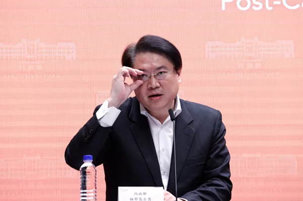 內政部長林右昌。聯合報系資料照