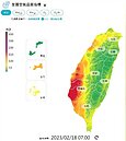 這些縣市紅通通　鄭明典：空氣品質很不理想