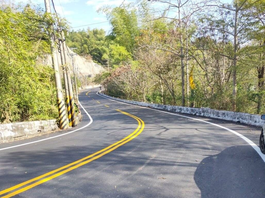 台南市政府改善4條聯外幹道、通學步道,如今已全數完工通車。圖/台南市工務局提供