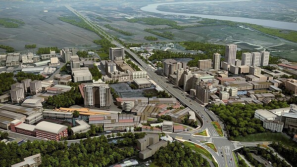 淡北快速道路路線總長約5.45公里,計畫道路於台北市範圍長度約為1.2公里。圖/新北工務局提供