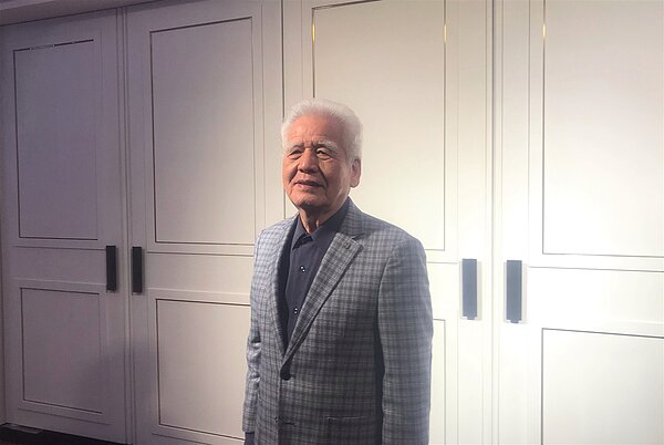 長虹建設董事長李文造。記者游智文／攝影