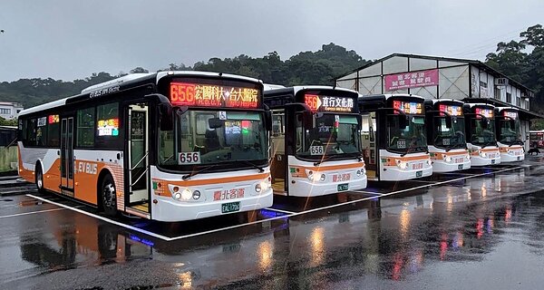 656線電動公車。圖/新北市政府提供