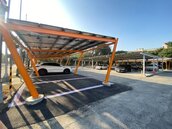 打造綠能城市　台南體育之心光電停車場啟用