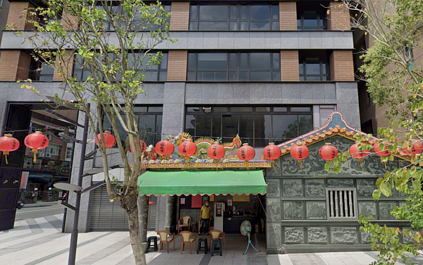 住宅與廟。示意圖/翻攝自GoogleMaps