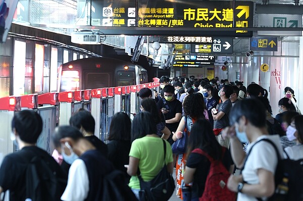 台北捷運示意圖。記者曾原信／攝影 