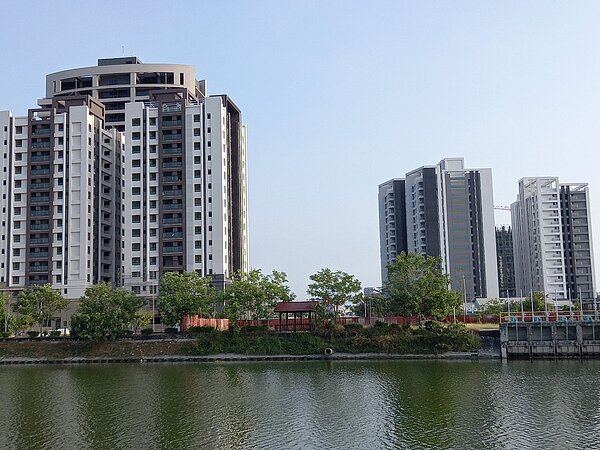 九份子重劃區等區域對於房市寒冬中想要「撿便宜」的剛需族群,是相對較好的區段。照片/業者提供