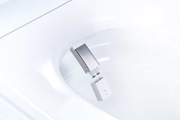 可拆洗式噴嘴也是Derek德瑞克首創功能,讓用戶能夠隨時清洗換新、達到乾淨又安心的目的。圖/Derek提供