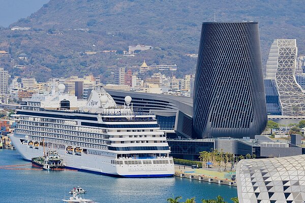 高雄港旅運中心正式啟用。圖/高雄市政府提供