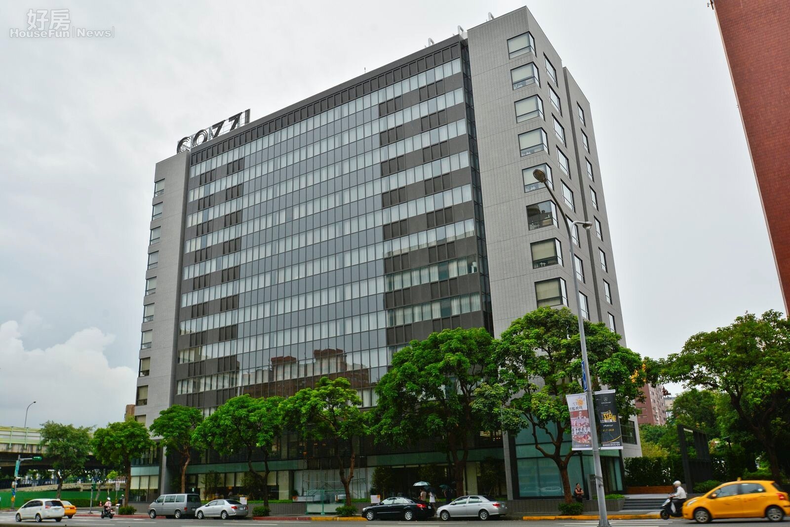 和逸商旅,商業旅館,國泰和逸商旅,台北市中山區民生東路二段、建國北路二段交接口。(好房News記者 陳韋帆/攝影)