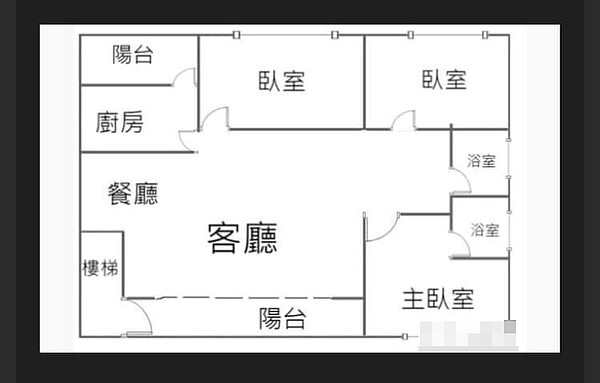 民眾懷念前陽台格局，可當作落塵區、放置鞋櫃。圖／翻攝自《爆怨公社》	