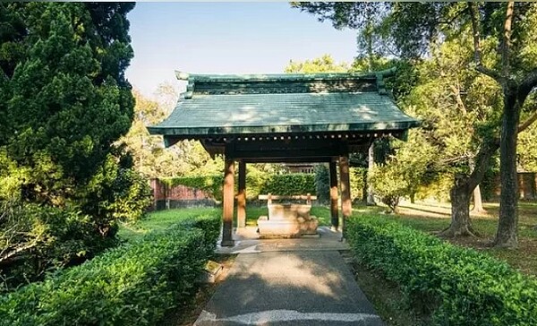 桃園市忠烈祠暨神社文化園區引外來神供奉引起負面議論。圖／桃園市政府民政局提供
