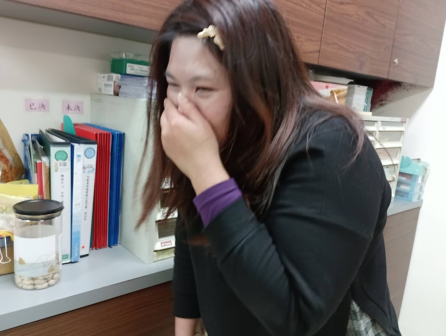 久咳不癒很可能是黴漿菌感染,應求醫治療。記者簡慧珍/攝影