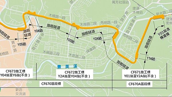 北捷南環段CF670A區段自文湖線動物園站起至台北市文山區公所旁止，最快今年6月開工，預計2032年完工。（台北市政府提供／劉彥宜台北傳真）