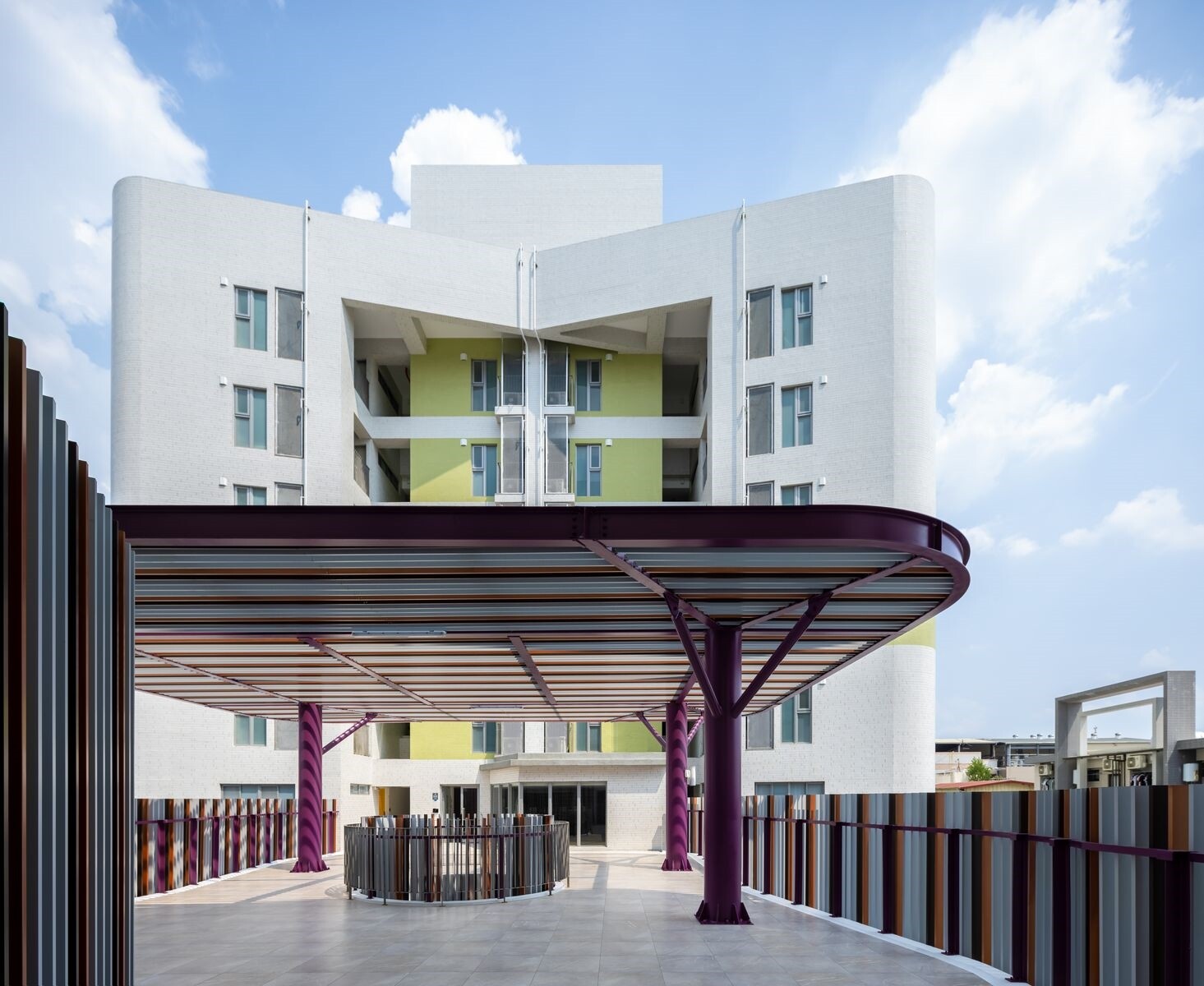 北屯好宅5樓大平台。圖/台中市都發局提供