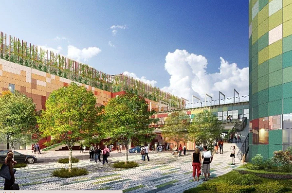 三井不動產集團今宣布，在台中設置的首座區域型購物中心 LaLaport ，全館5月16日正式營運。圖／三井不動產集團提供