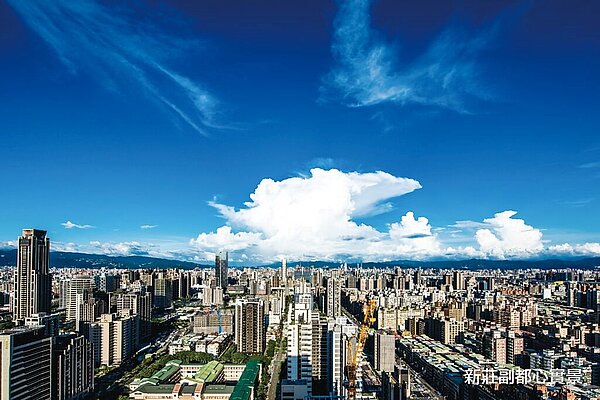 新莊副都心正複製著信義計畫區的發展軌跡。圖/業者提供