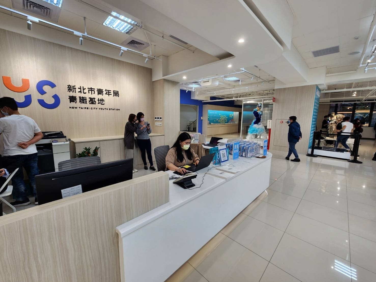 位在新北市板橋區的民權段來青社宅,在1、2樓有231坪公益回饋空間,作為北北基桃青年創業基地使用。記者李定宇/攝影