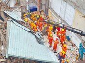 台中百年屋倒塌　3人活埋喪命
