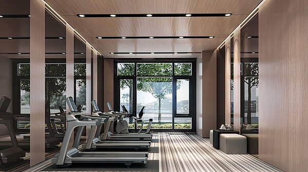 公設-健身房。圖/勝旺升提供