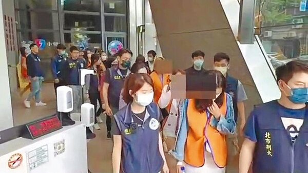 泰女大舉來台,北市婦幼隊日前破獲台灣經紀公司仲介小姐賣淫。(警方提供)