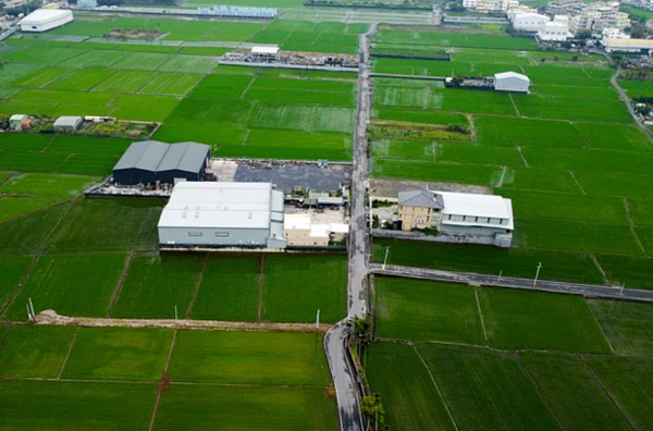 土地示意圖。報系資料照