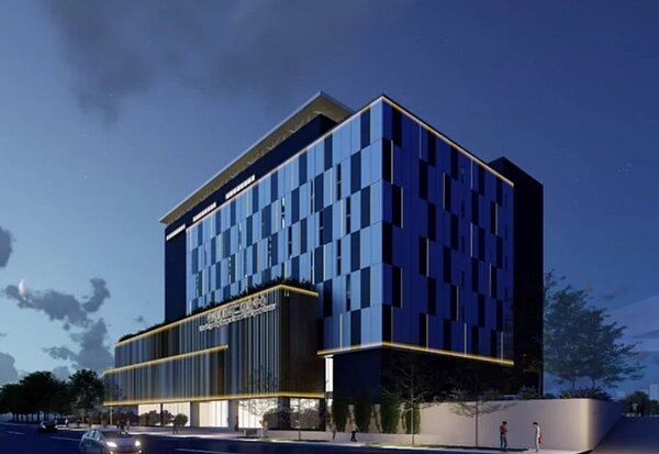 板橋第二運動中心兩次招標結果都流標,預計本月底前第三次招標。圖/新北體育處提供